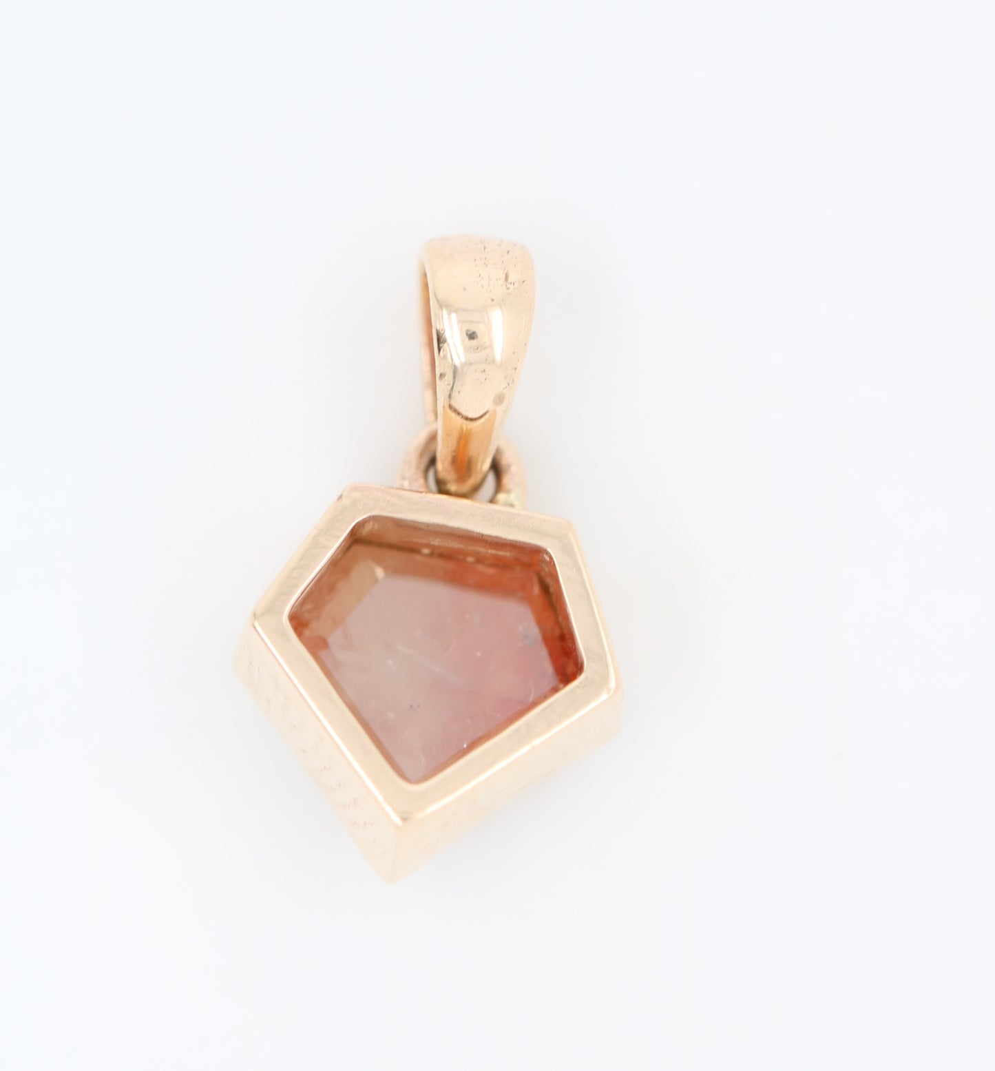 Copy of Green Aquamarine Oval Stone Pendant With 10K Yellow Gold Pendant Gift For Her - JayKrishna Diamond