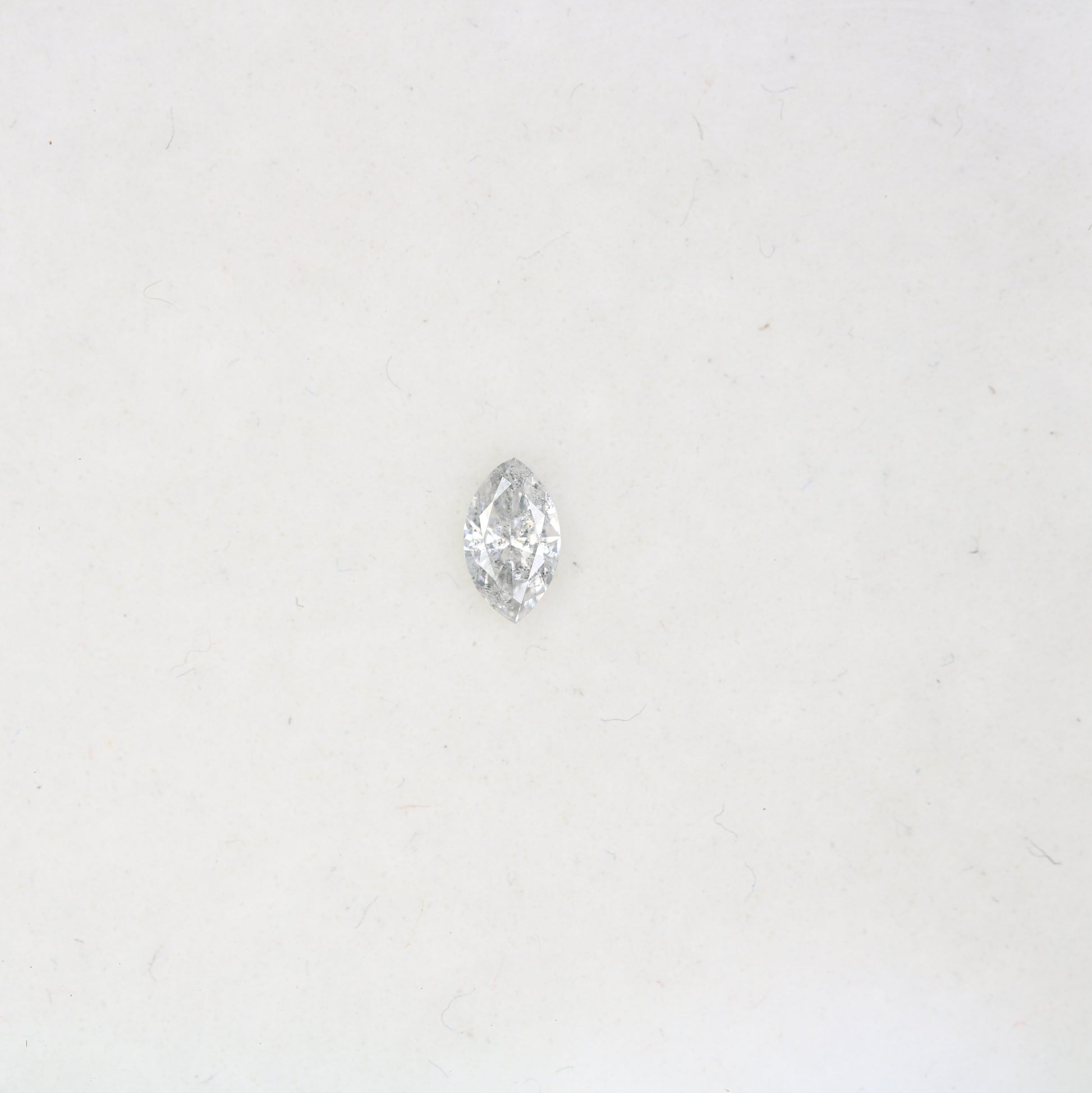 0.13 CT Marquise Shape Salt and Pepper Diamond – Ideal for Engagement Rings, Custom Jewelry, and Unique Designs - JayKrishna Diamond