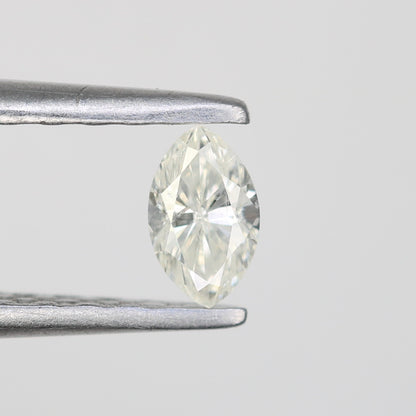 0.16 CT Marquise Cut White Natural Diamond - Loose Gemstone for Engagement Rings & Fine Jewelry - JayKrishna Diamond