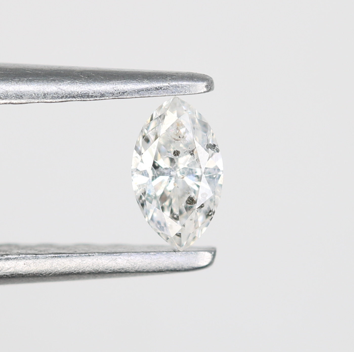 0.14 CT Marquise Shape Salt and Pepper Diamond for Engagement Rings, Custom Jewelry, and Chic Bracelets - JayKrishna Diamond
