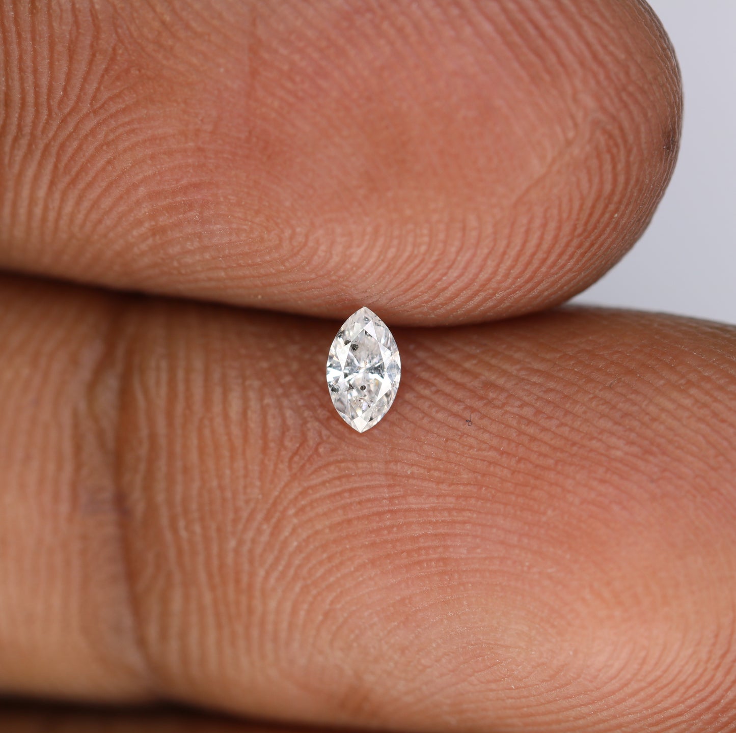 0.14 CT Marquise Shape Salt and Pepper Diamond for Engagement Rings, Custom Jewelry, and Chic Bracelets - JayKrishna Diamond