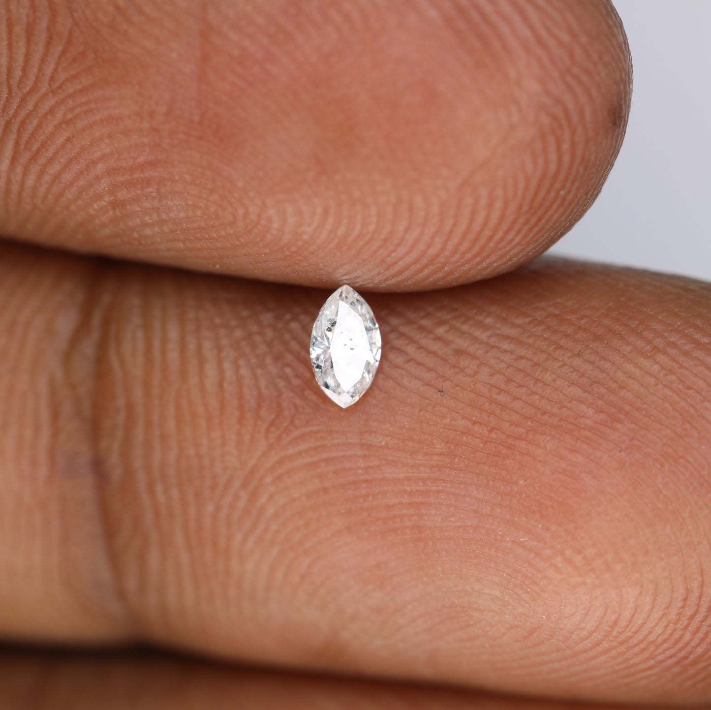 0.14 CT Marquise Shape Salt and Pepper Diamond for Engagement Rings, Custom Jewelry, and Chic Bracelets - JayKrishna Diamond