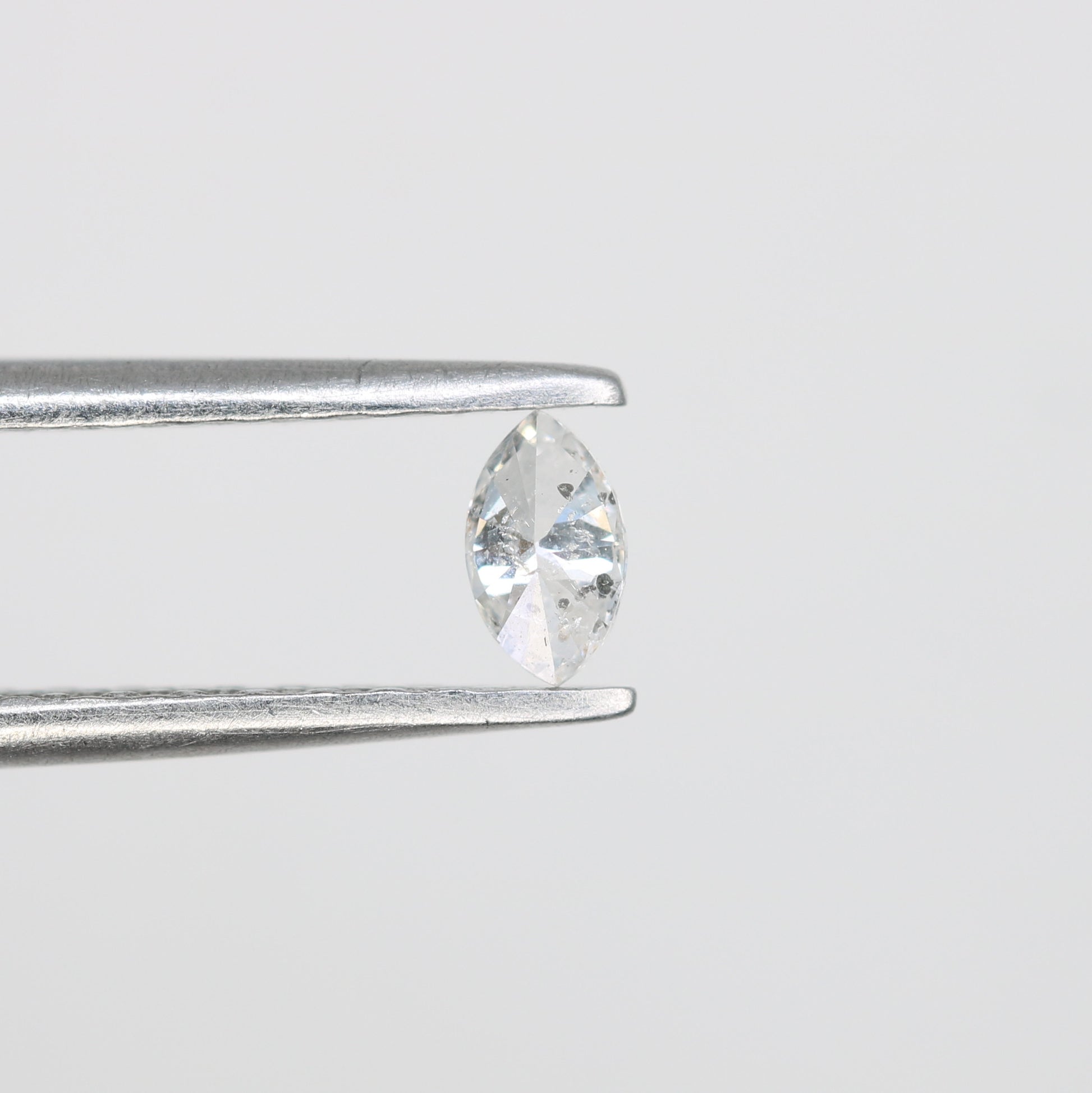 0.14 CT Marquise Shape Salt and Pepper Diamond for Engagement Rings, Custom Jewelry, and Chic Bracelets - JayKrishna Diamond
