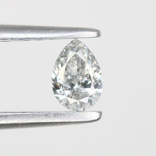 0.17 CT Salt and Pepper Pear Shape Diamond for Engagement Rings, Custom Jewelry, and Stylish Bracelets - JayKrishna Diamond