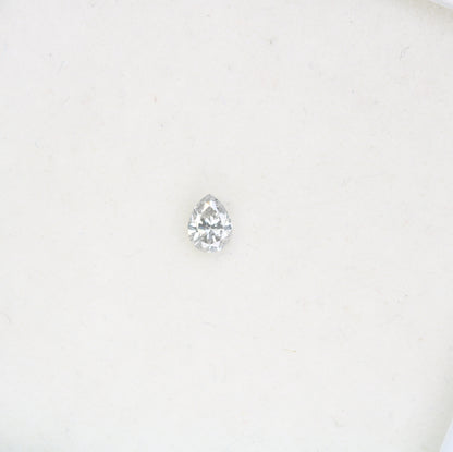 0.17 CT Pear Shape Salt and Pepper Diamond - Perfect for Engagement Rings, Necklaces, Earrings, and Custom Jewelry - JayKrishna Diamond