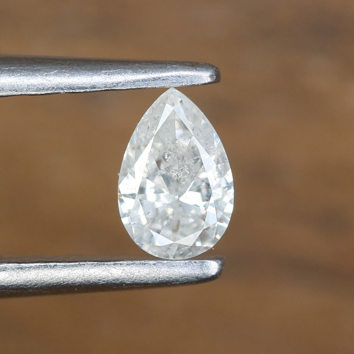 0.14 CT Pear Shape White Natural Diamond – Ideal for Engagement Rings, Diamond Rings, Necklaces, Earrings, and Bracelets - JayKrishna Diamond