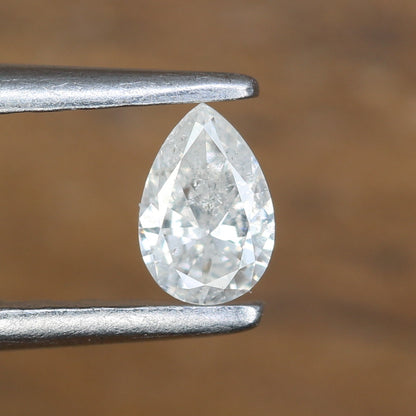 0.14 CT Pear Shape White Natural Diamond – Ideal for Engagement Rings, Diamond Rings, Necklaces, Earrings, and Bracelets - JayKrishna Diamond