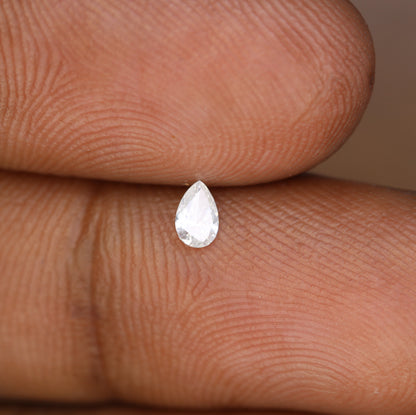 0.14 CT Pear Shape White Natural Diamond – Ideal for Engagement Rings, Diamond Rings, Necklaces, Earrings, and Bracelets - JayKrishna Diamond