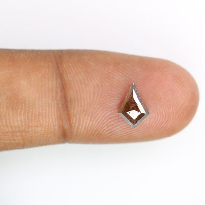 0.93 Carat Kite Shaped Natural Red Color Loose Diamond 9.00 MM For Engagement Ring - JayKrishna Diamond