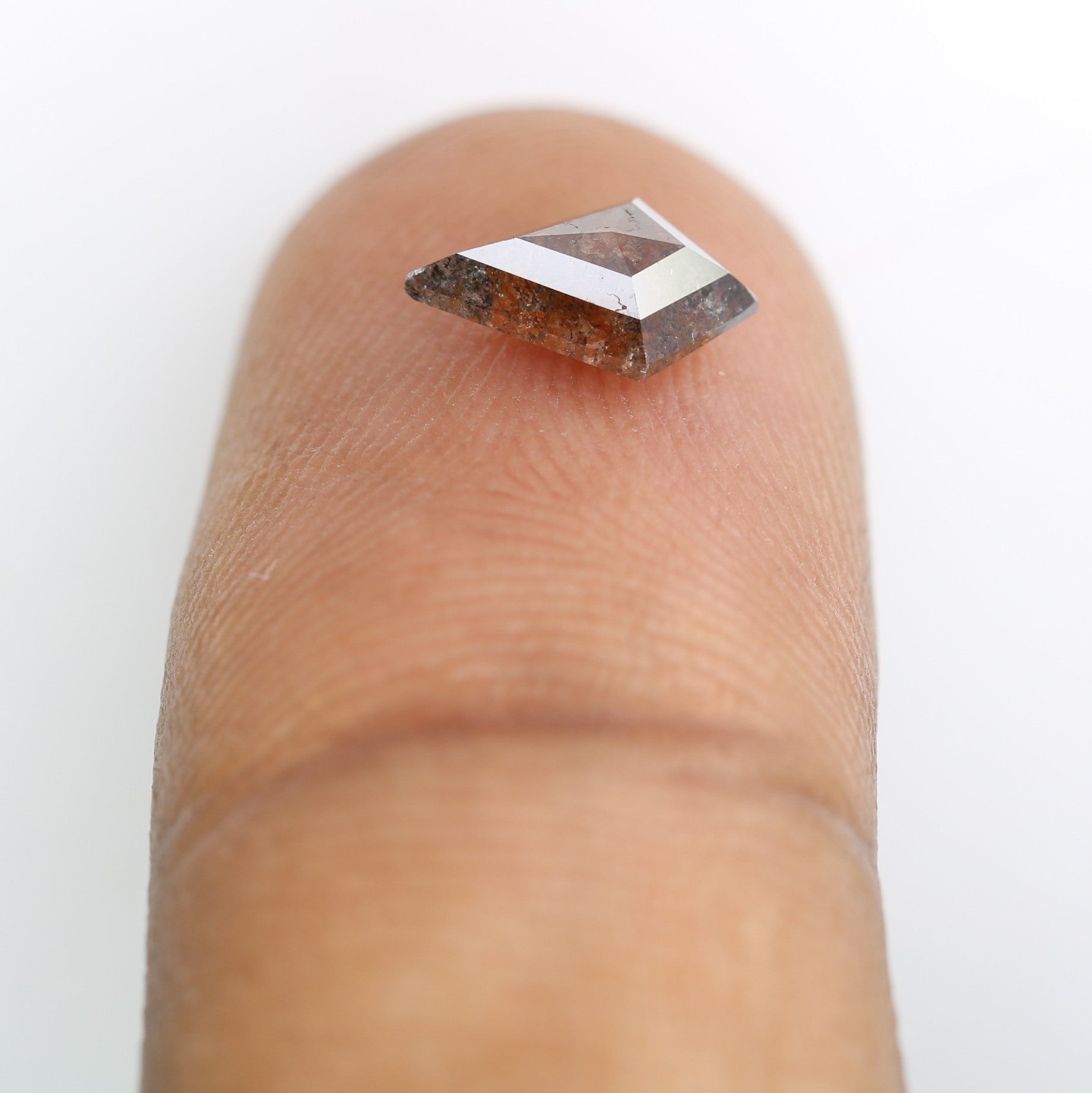 0.93 Carat Kite Shaped Natural Red Color Loose Diamond 9.00 MM For Engagement Ring - JayKrishna Diamond