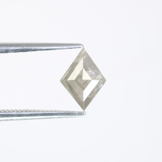 0.84 Carat Natural Salt And Pepper Loose Kite Cut Diamond For Promise Ring - JayKrishna Diamond