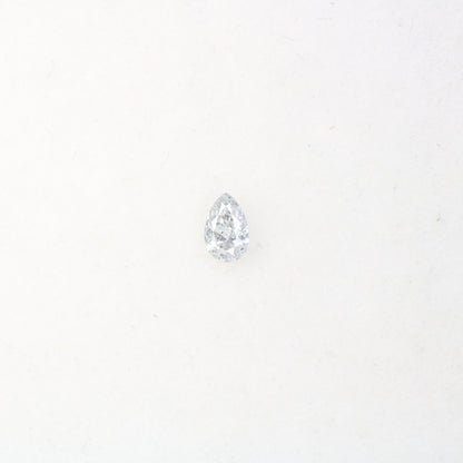0.16 CT Salt and Pepper Pear Cut Natural Loose Diamond - Perfect for Engagement Rings and Custom Jewelry - JayKrishna Diamond