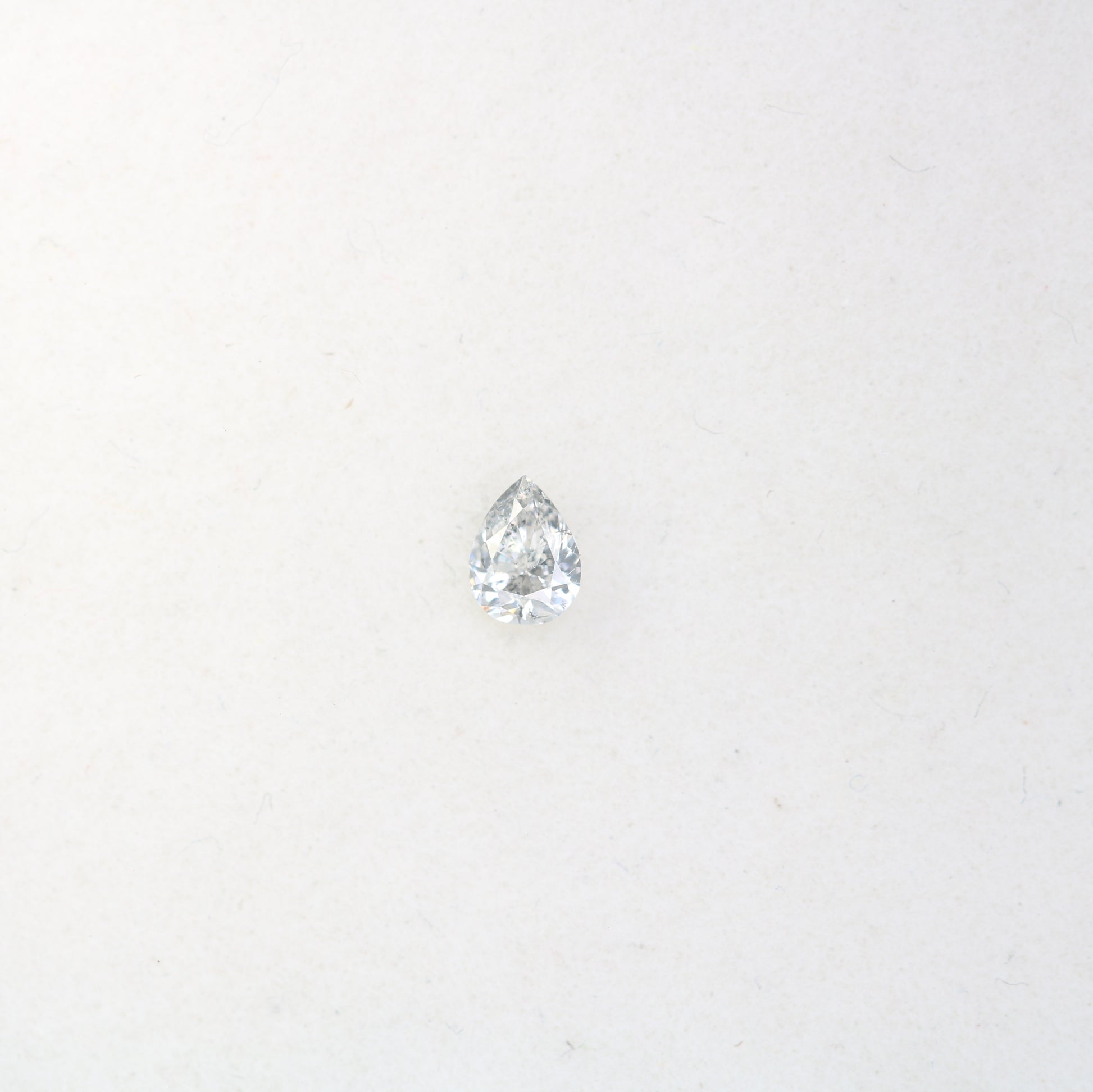 0.16 CT Pear Cut Salt and Pepper Loose Diamond - Ideal for Engagement Rings & Custom Jewelry - JayKrishna Diamond
