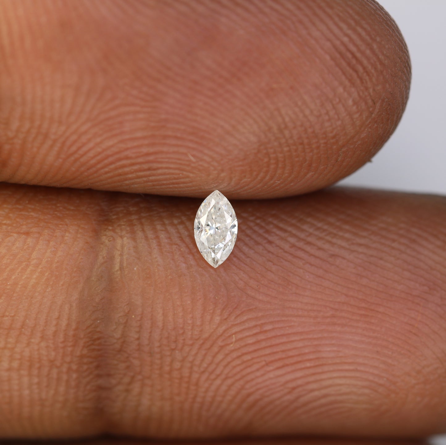 0.17 CT White Marquise Shape Loose Salt and Pepper Diamond - Perfect for Engagement Rings, Necklaces, Earrings, and Custom Jewelry - JayKrishna Diamond