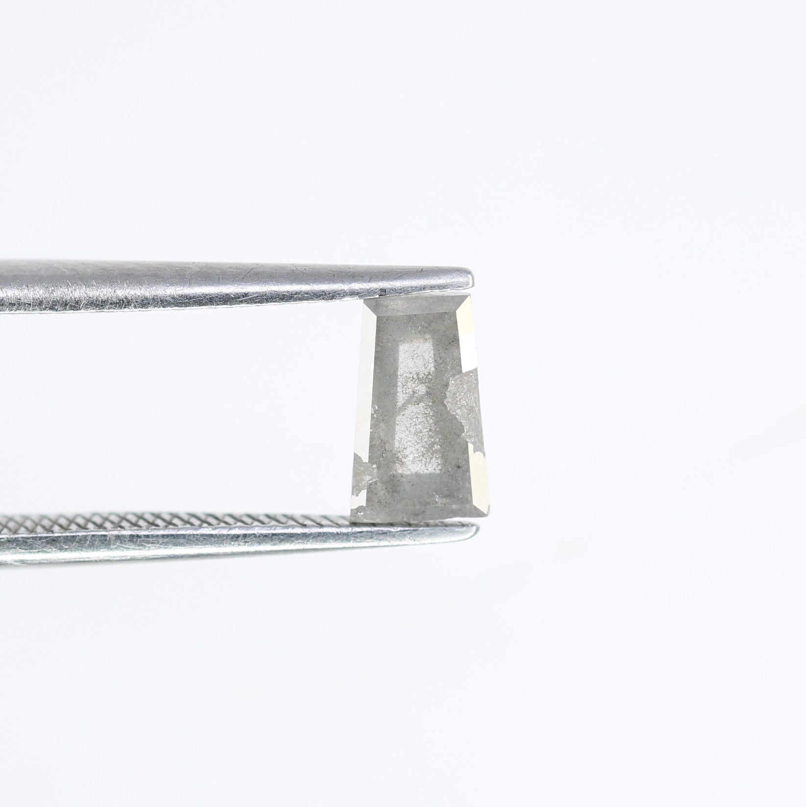 0.82 Carat Natural Loose Salt And Pepper Geometric Shaped Diamond For Wedding Ring - JayKrishna Diamond