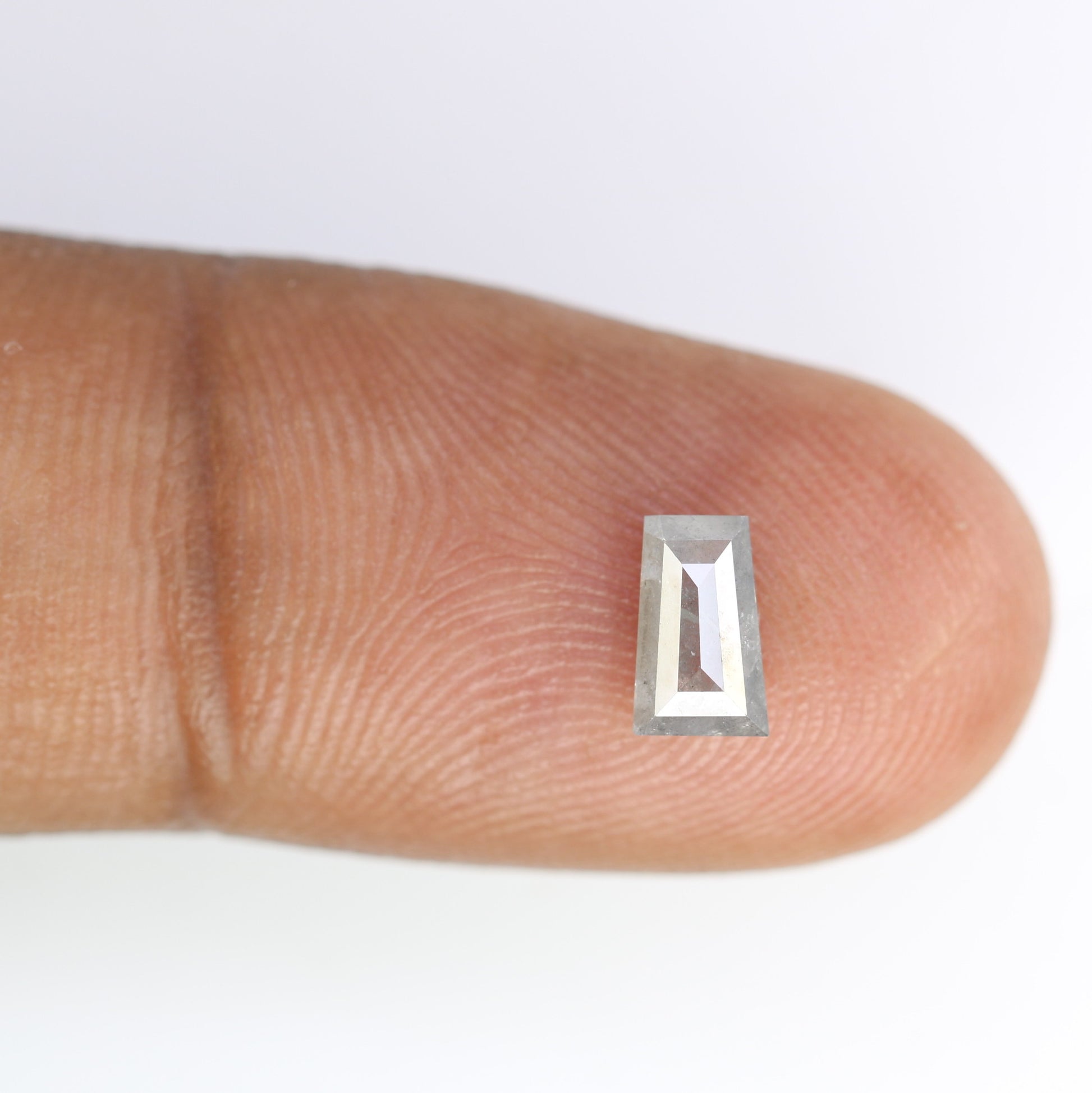 0.82 Carat Natural Loose Salt And Pepper Geometric Shaped Diamond For Wedding Ring - JayKrishna Diamond