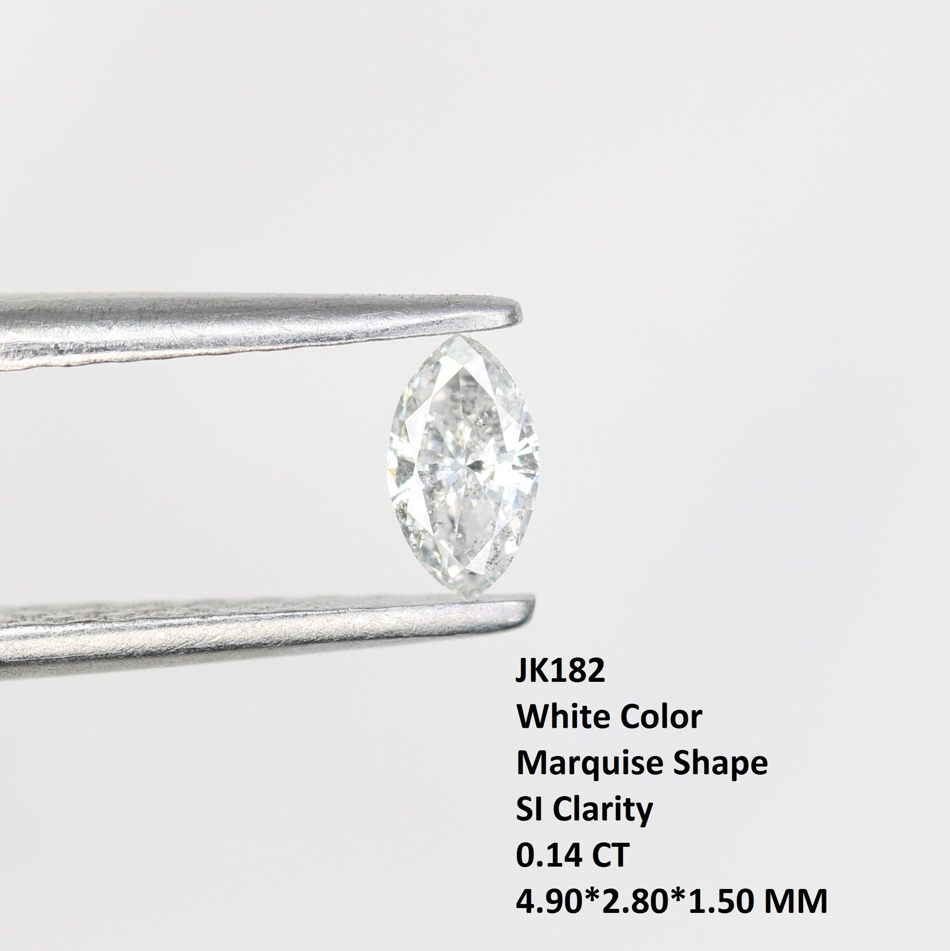 Natural White Marquise Shape Diamond For Engagement Ring - JayKrishna Diamond