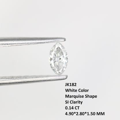 Natural White Marquise Shape Diamond For Engagement Ring - JayKrishna Diamond