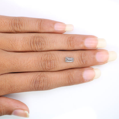 0.82 Carat Natural Loose Salt And Pepper Geometric Shaped Diamond For Wedding Ring - JayKrishna Diamond