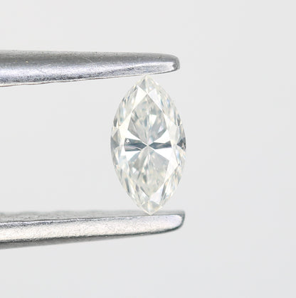 0.12 CT Marquise Cut Natural Salt and Pepper Diamond for Engagements & Custom Jewelry - JayKrishna Diamond