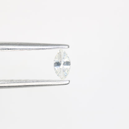 0.12 CT Marquise Cut Natural Salt and Pepper Diamond for Engagements & Custom Jewelry - JayKrishna Diamond