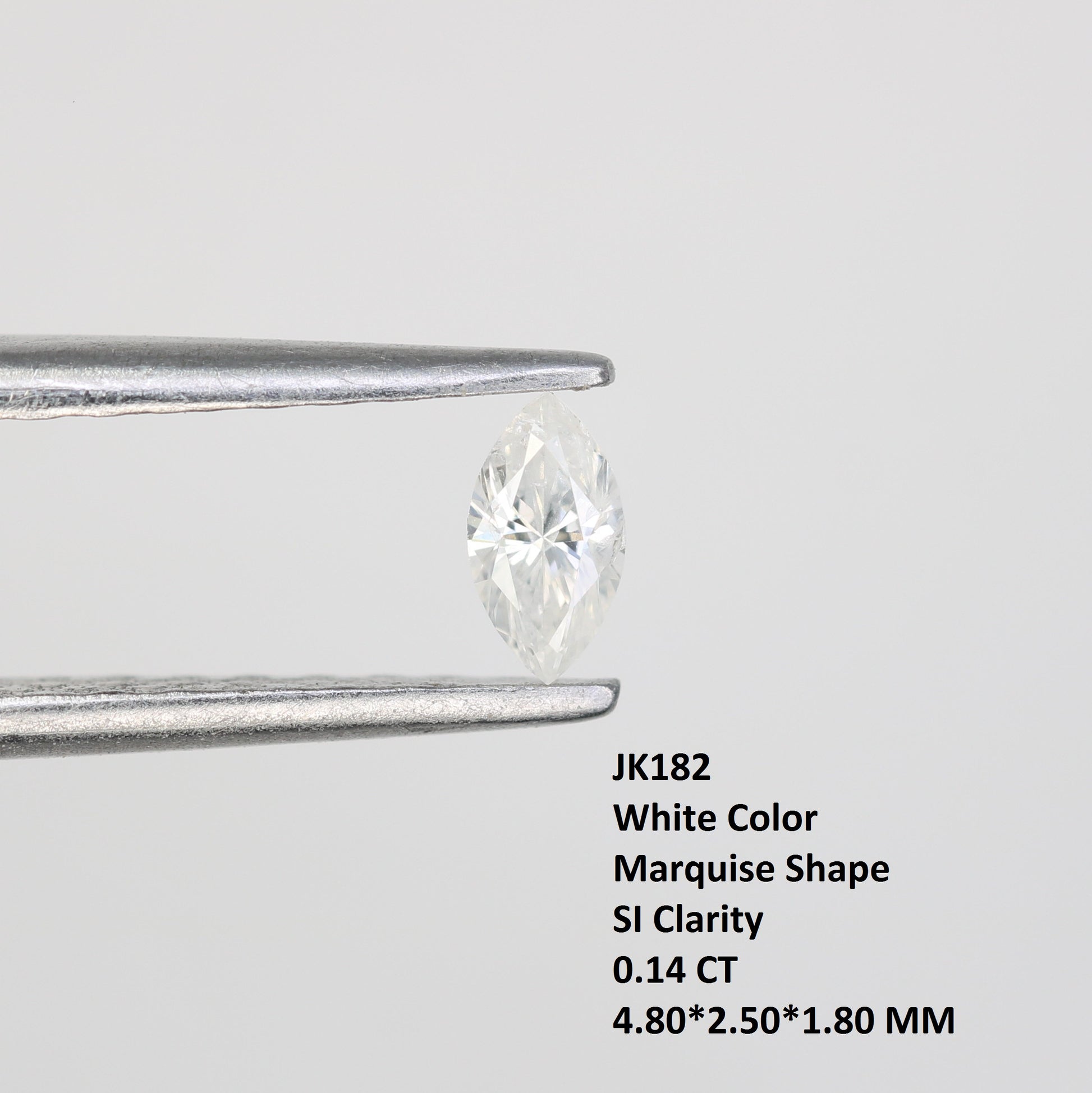 0.14 CT White Marquise Shape Diamond – Perfect for Engagement Rings and Custom Jewelry - JayKrishna Diamond