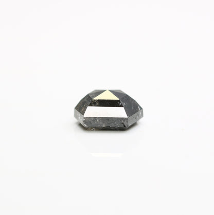 1.79 CT Loose Hexagon Cut Salt And Pepper Diamond For Engagement Ring - JayKrishna Diamond
