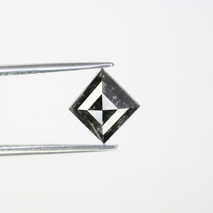 1.64 CT Natural Salt And Pepper Kite Shape Diamond For Engagement Ring - JayKrishna Diamond