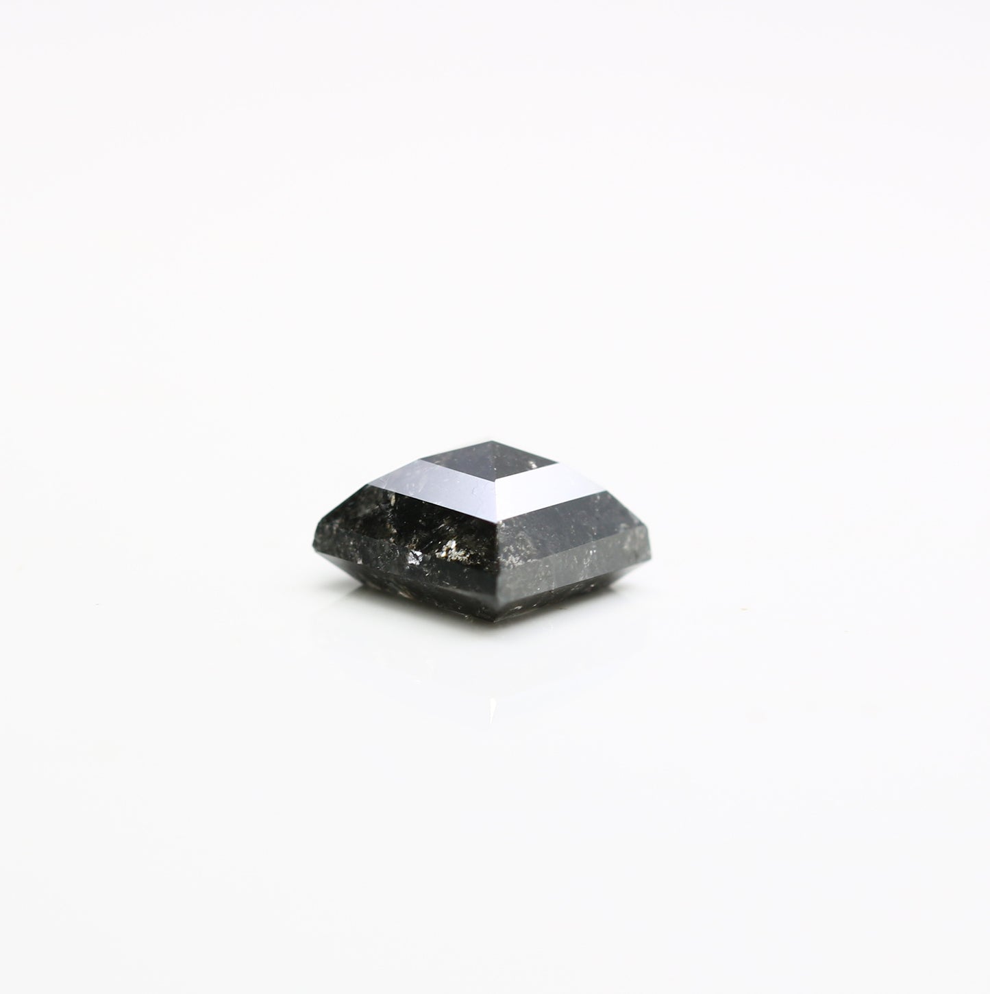 1.64 CT Natural Salt And Pepper Kite Shape Diamond For Engagement Ring - JayKrishna Diamond
