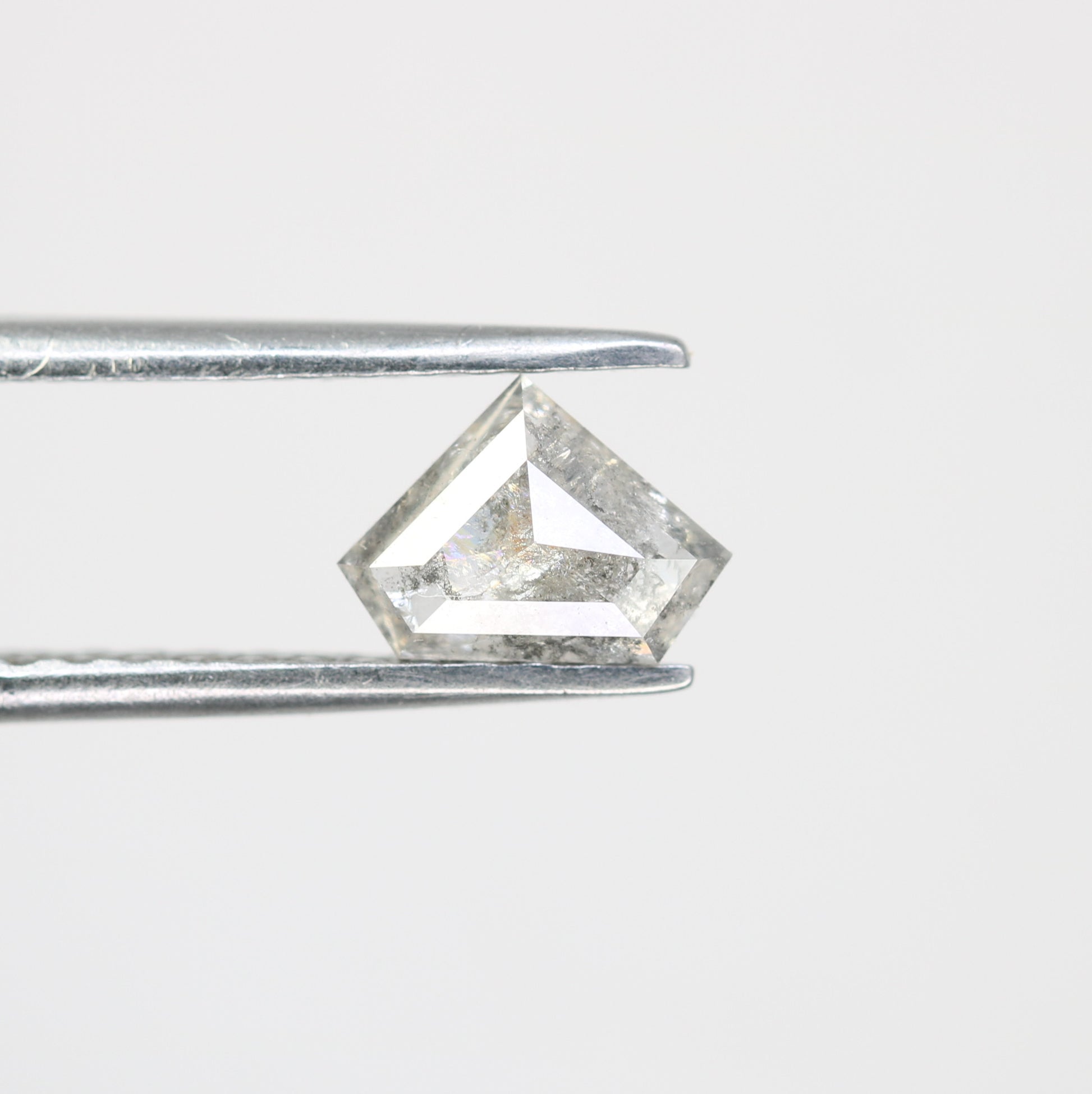 0.68 CT Diamond Cut Salt And Pepper Diamond For Engagement Ring - JayKrishna Diamond