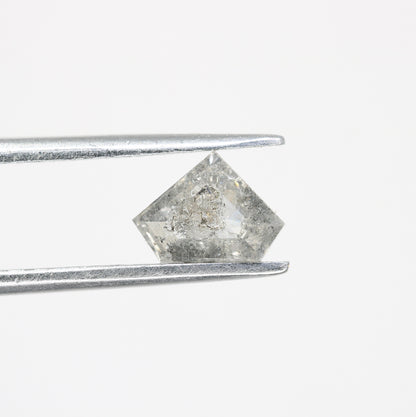 0.68 CT Diamond Cut Salt And Pepper Diamond For Engagement Ring - JayKrishna Diamond