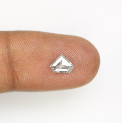0.68 CT Diamond Cut Salt And Pepper Diamond For Engagement Ring - JayKrishna Diamond