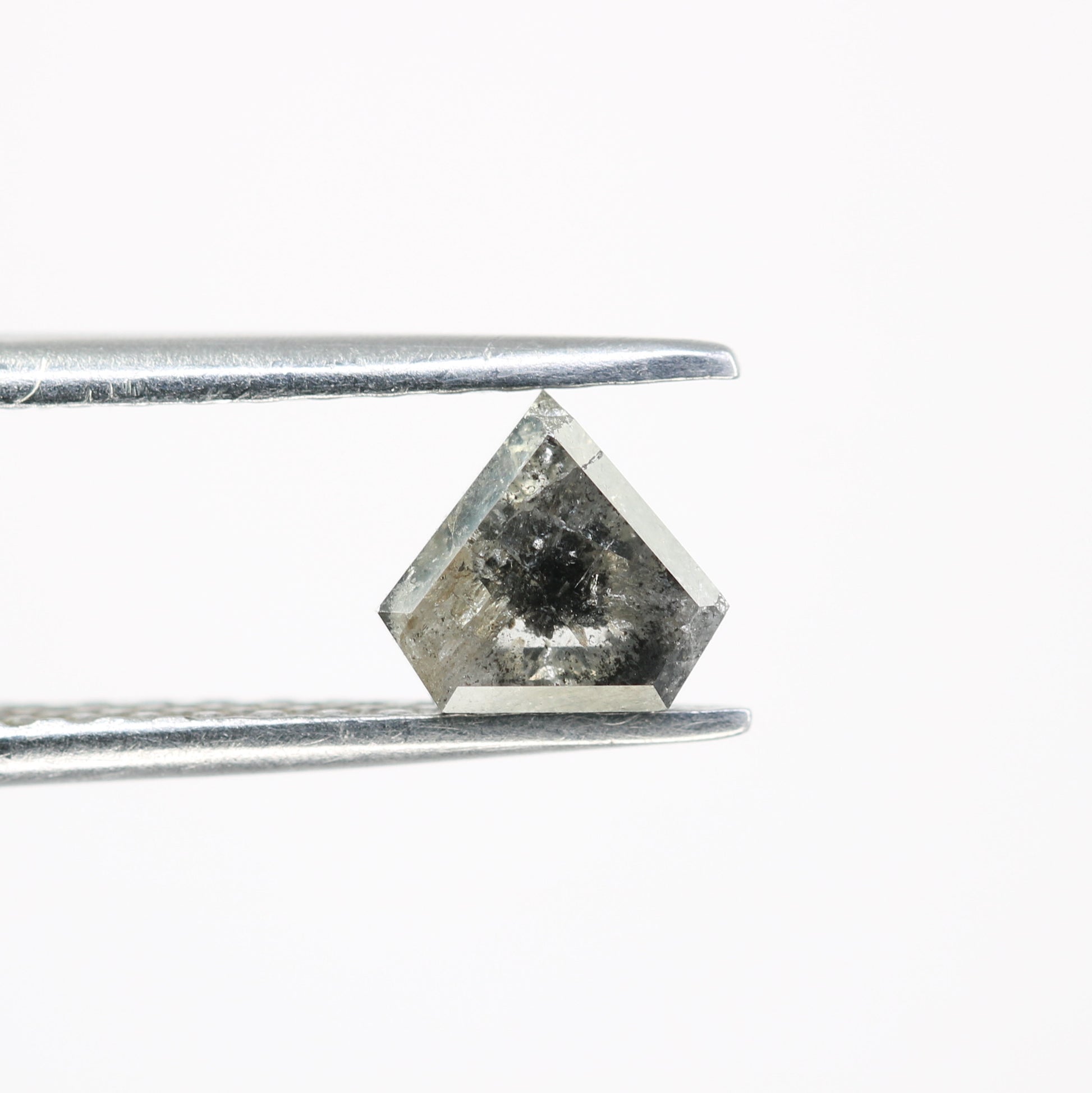 0.78 CT Diamond Cut Salt And Pepper Diamond For Engagement Ring - JayKrishna Diamond