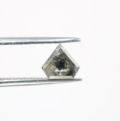 0.78 CT Diamond Cut Salt And Pepper Diamond For Engagement Ring - JayKrishna Diamond