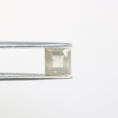 0.88 CT Grey Square Shape Diamond For Engagement Ring - JayKrishna Diamond