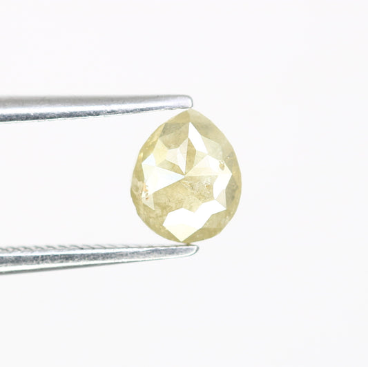 0.64 CT Natural Pear Shaped Grey Diamond (6.10 MM) for Timeless Antique Jewelry: Distinctive Gemstone Piece - JayKrishna Diamond