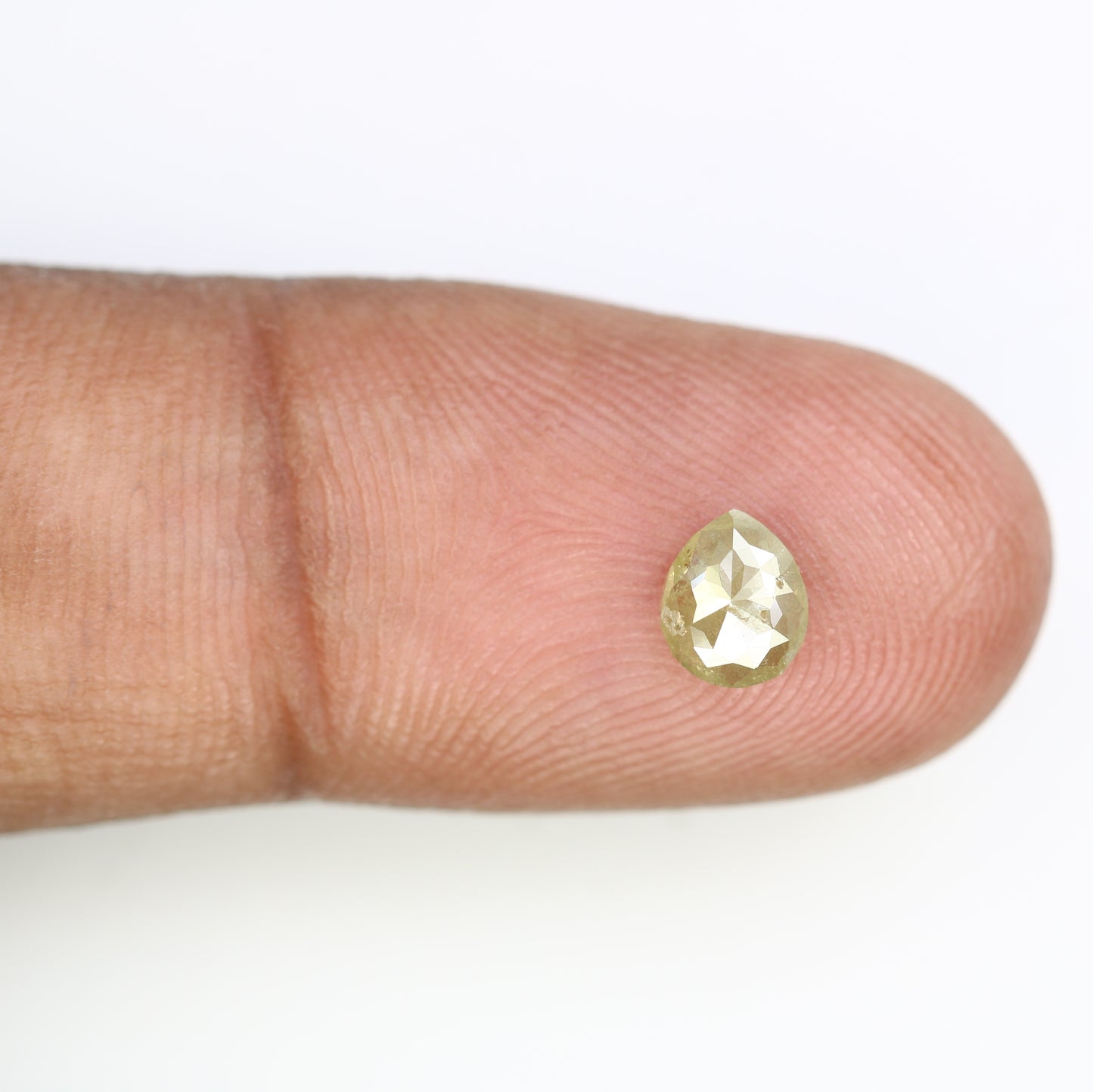 0.64 CT Natural Pear Shaped Grey Diamond (6.10 MM) for Timeless Antique Jewelry: Distinctive Gemstone Piece - JayKrishna Diamond