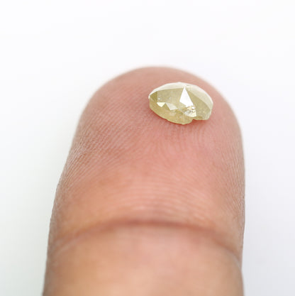 0.64 CT Natural Pear Shaped Grey Diamond (6.10 MM) for Timeless Antique Jewelry: Distinctive Gemstone Piece - JayKrishna Diamond