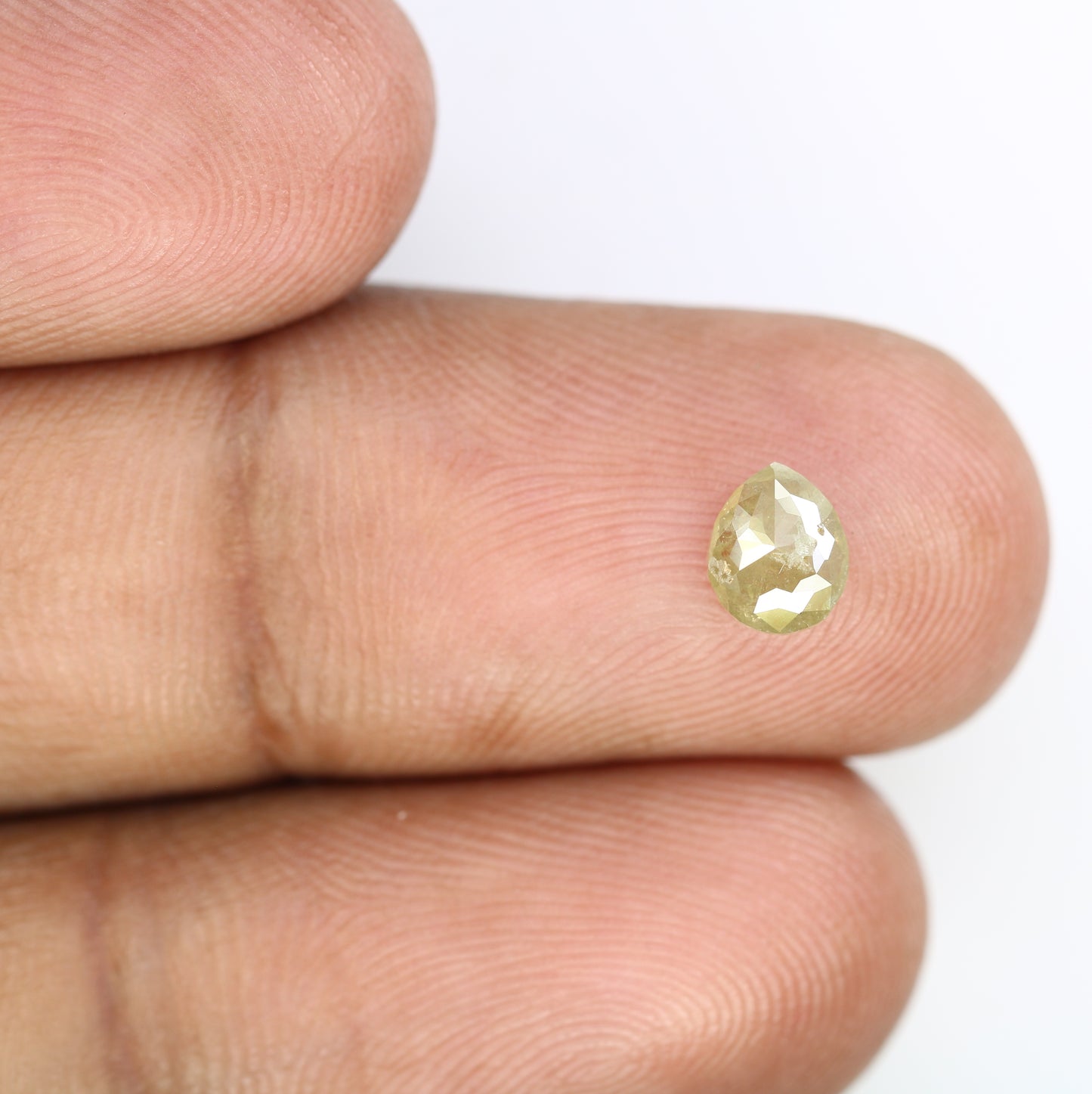 0.64 CT Natural Pear Shaped Grey Diamond (6.10 MM) for Timeless Antique Jewelry: Distinctive Gemstone Piece - JayKrishna Diamond