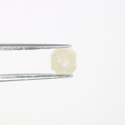 0.58 CT Polished Asscher-Shaped Loose Grey Diamond – Elegant Gem for Unique Proposal Rings - JayKrishna Diamond