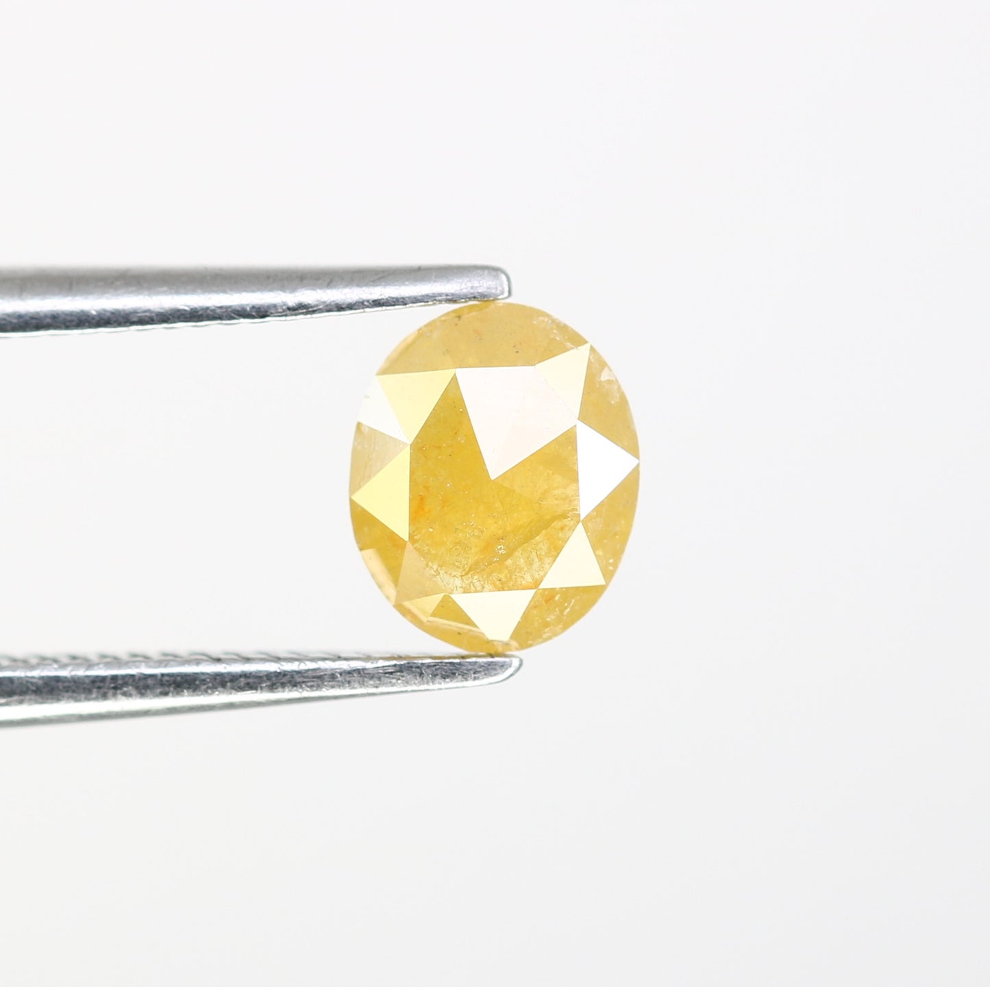 0.59 CT Fancy Yellow Oval-Shaped Diamond – Radiant Loose Gem for Meaningful Proposal Rings - JayKrishna Diamond