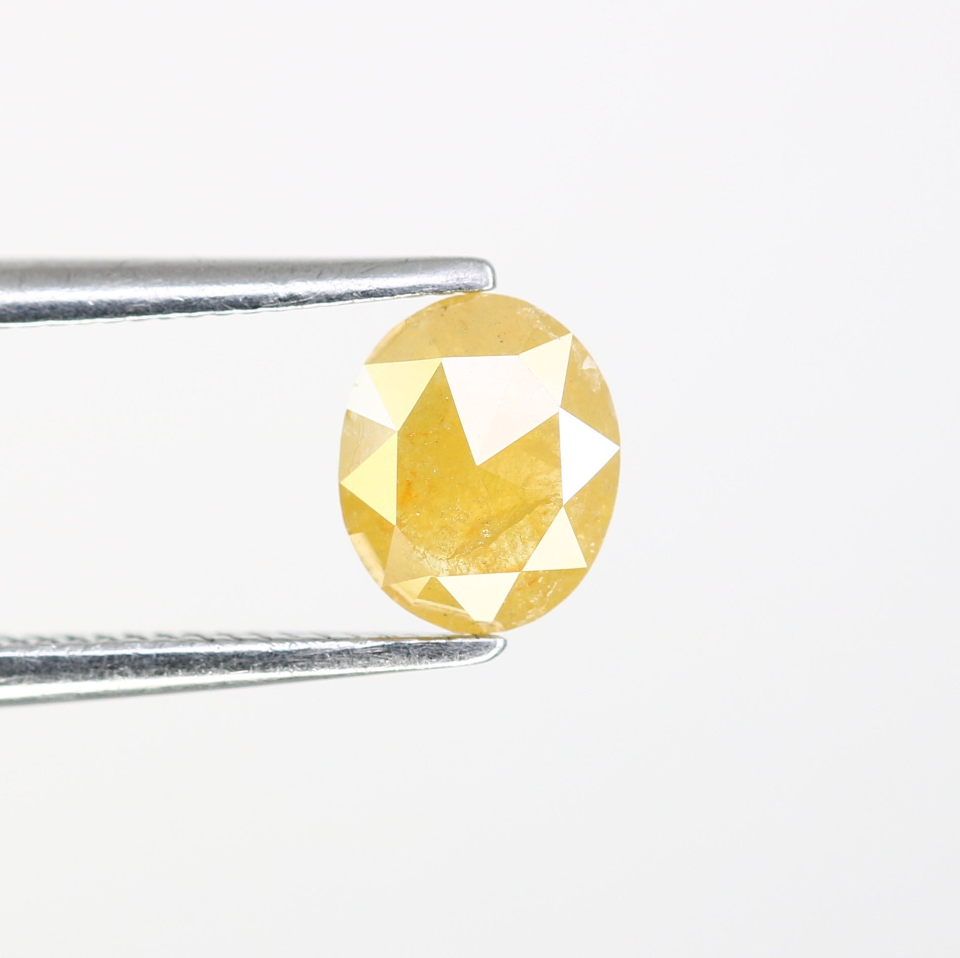 0.59 CT Fancy Yellow Oval-Shaped Diamond – Radiant Loose Gem for Meaningful Proposal Rings - JayKrishna Diamond