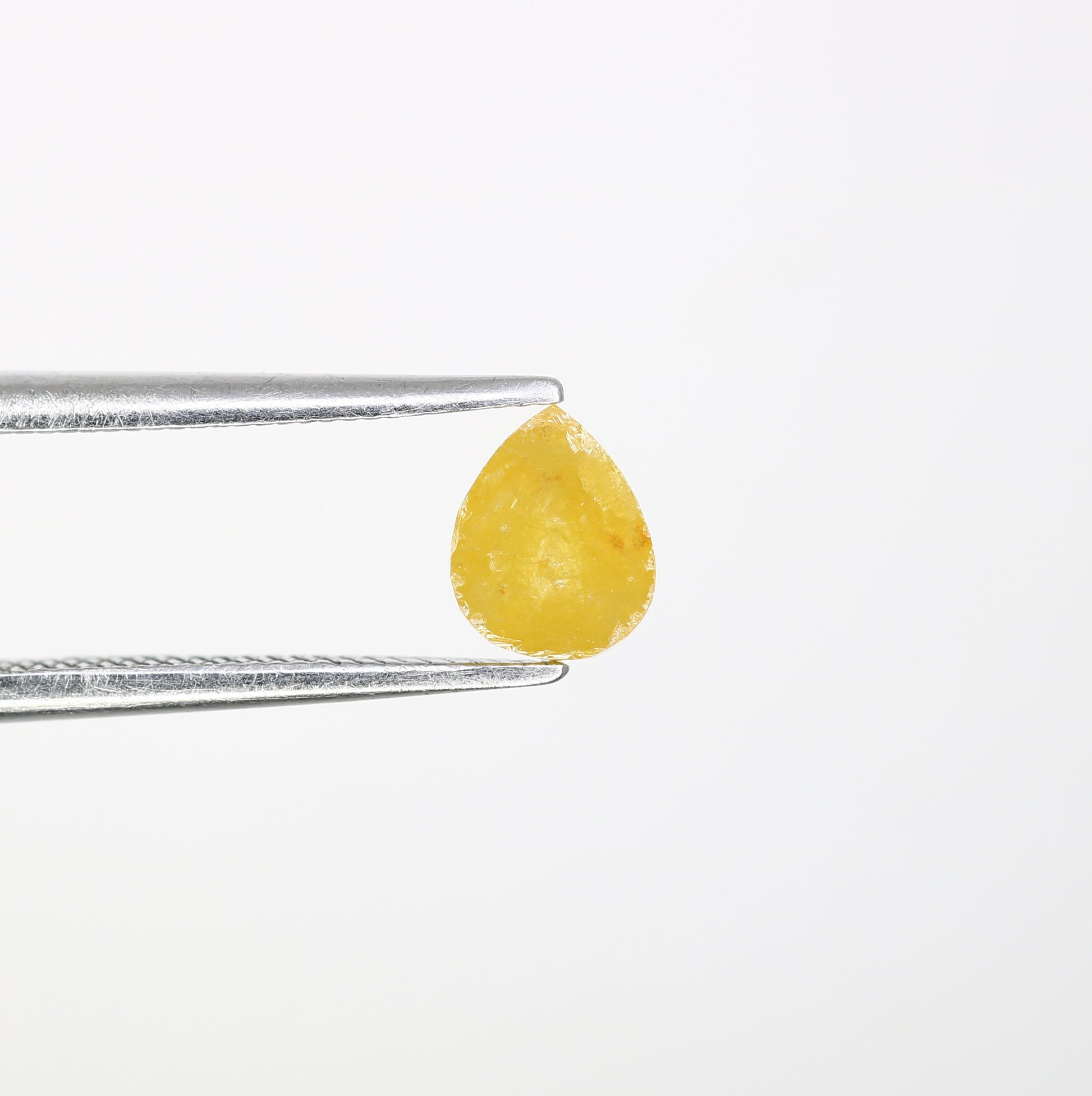 0.55 CT Pear Shape 5.90 MM Fancy Yellow Color Diamond For Designer Jewelry - JayKrishna Diamond