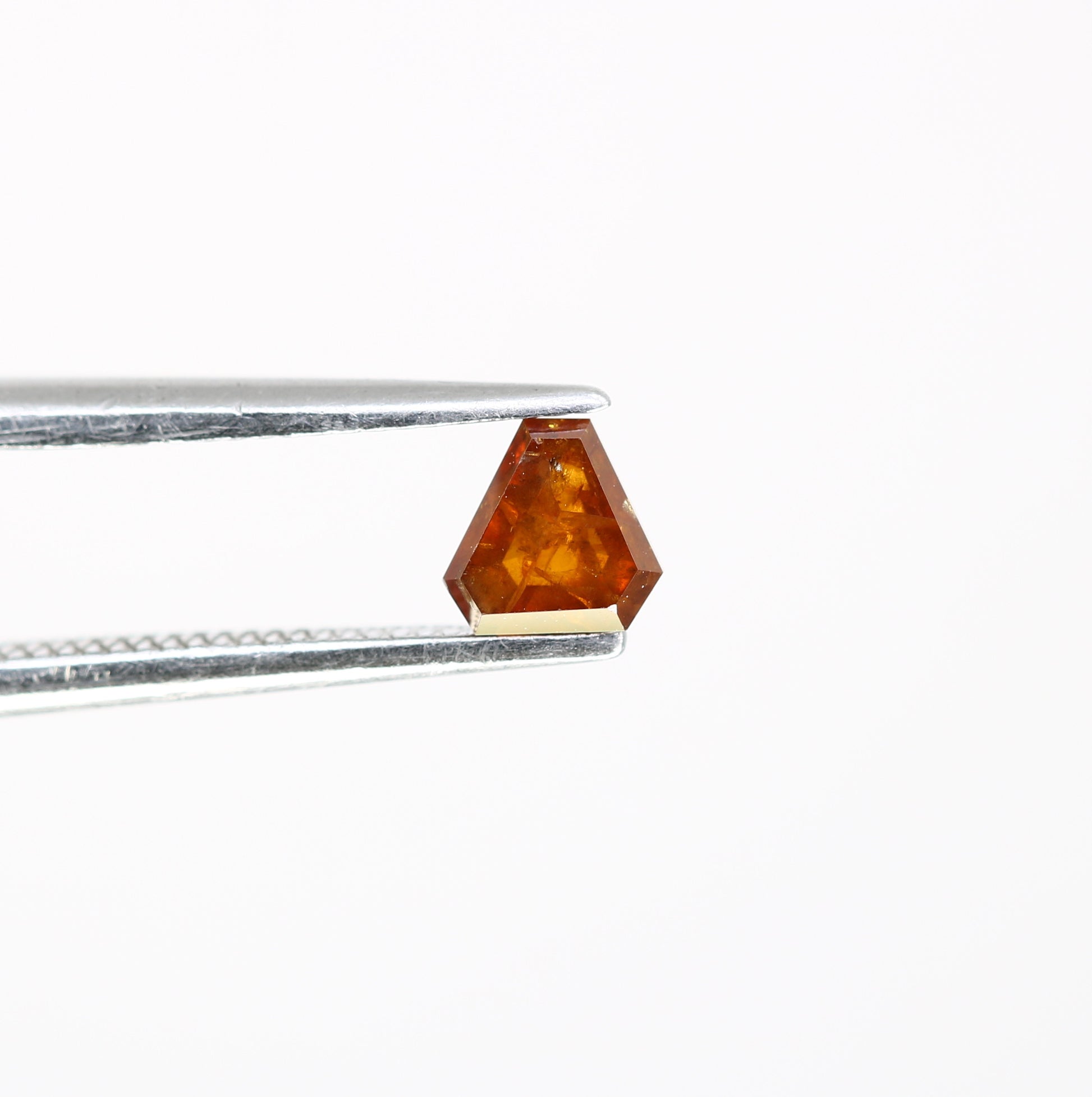0.39 Carat Triangle Shaped Fancy Red Natural Diamond 4.30 MM | Unique Gemstone for Custom Statement Rings & Bold Fine Jewelry - JayKrishna Diamond