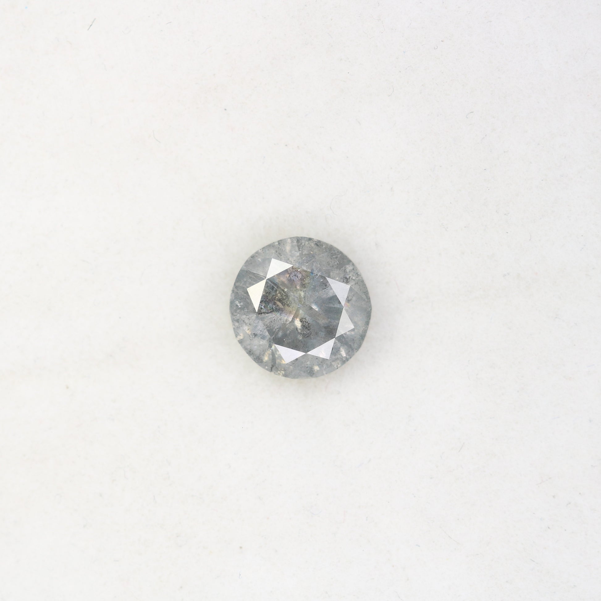 Salt And Pepper Diamond Ring 1.65 Carat Round Brilliant Cut Diamond - JayKrishna Diamond