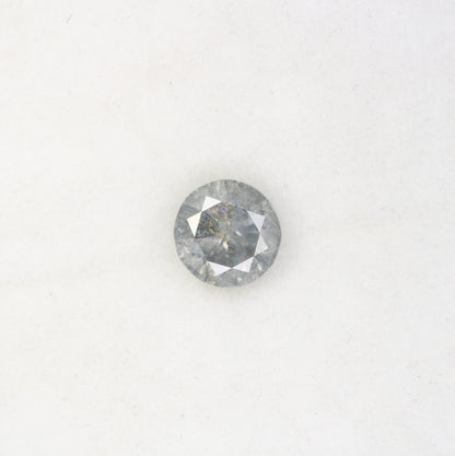 Salt And Pepper Diamond Ring 1.65 Carat Round Brilliant Cut Diamond - JayKrishna Diamond