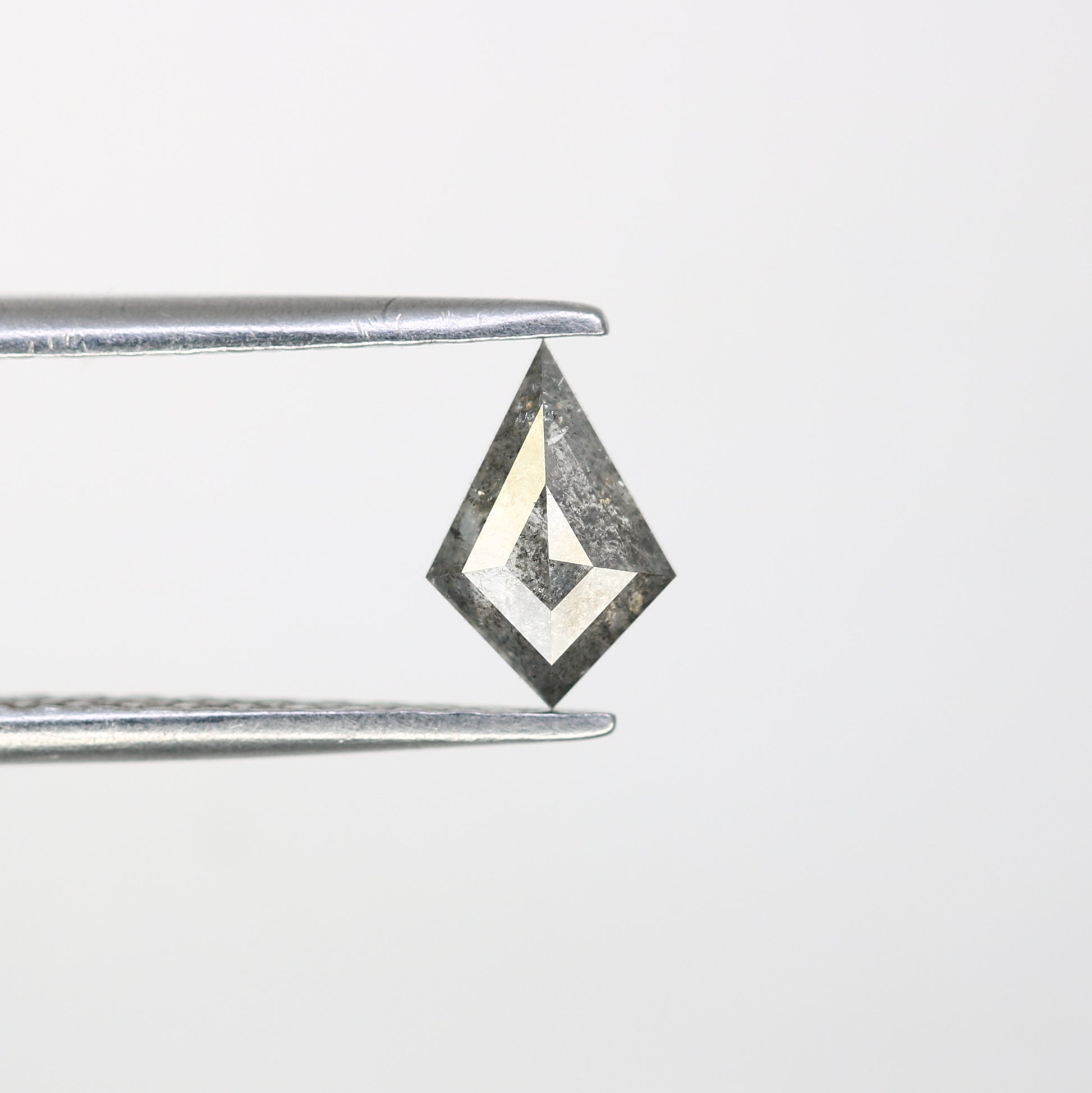 0.49 CT Salt And Pepper Kite Cut Loose Diamond For Engagement Ring - JayKrishna Diamond