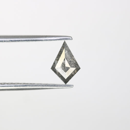0.49 CT Salt And Pepper Kite Cut Loose Diamond For Engagement Ring - JayKrishna Diamond
