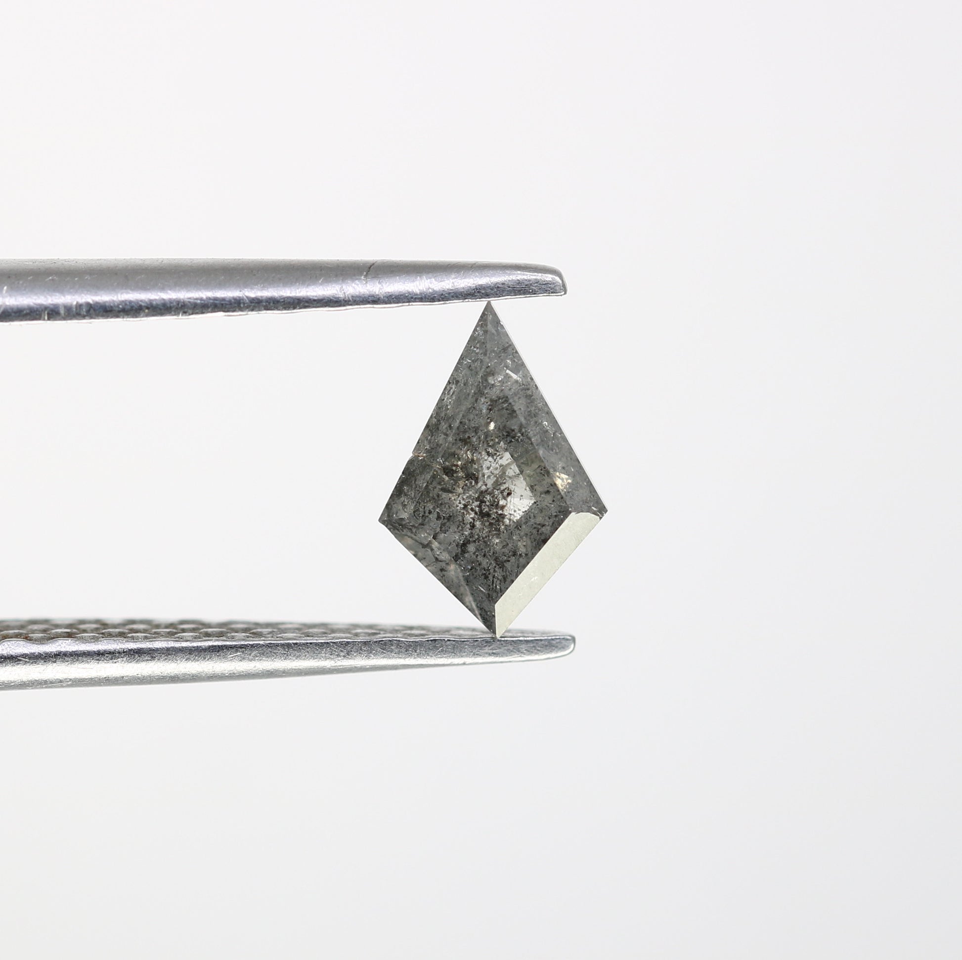0.49 CT Salt And Pepper Kite Cut Loose Diamond For Engagement Ring - JayKrishna Diamond