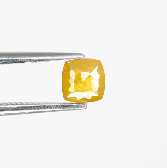 Dazzling 0.34 CT Yellow Cushion Cut Diamond | Perfect for Wedding Rings | Natural Gemstone | Yellow Diamond | Cushion Cut - JayKrishna Diamond